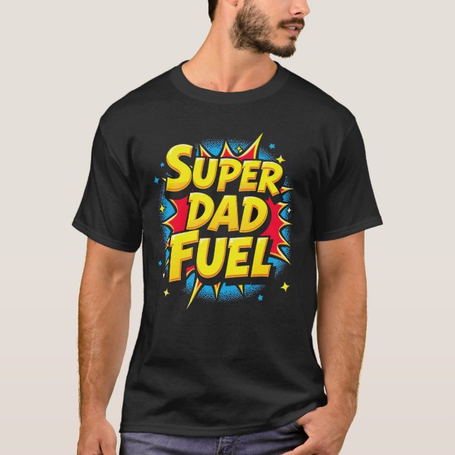 Toppen Pappa Fuel T Shirt (Framsida)
