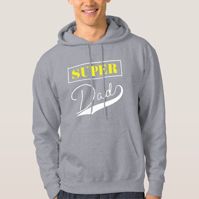 Toppen Pappa Hoodie (Framsida)
