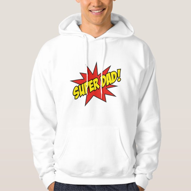 Toppen Pappa! Hoodie (Framsida)