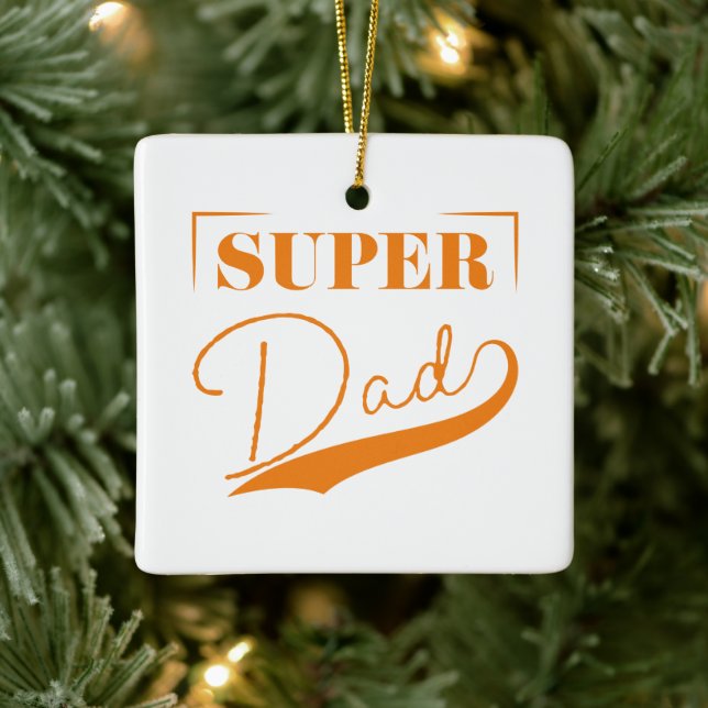 Toppen Pappa Julgransprydnad Keramik (Träd)
