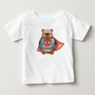Toppen Pappa Kids Shirt Superhjälte Far's Day Gift T