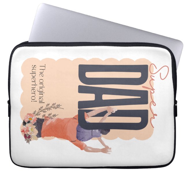 Toppen Pappa Laptop Fodral (Framsidan)