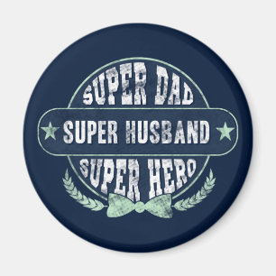 Toppen Pappa Make Hero Fars dag Magnet