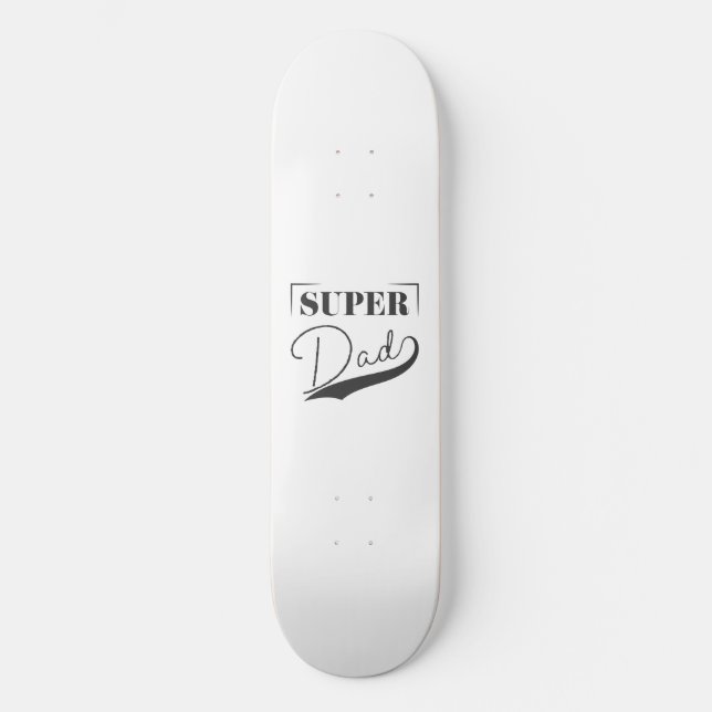 Toppen Pappa Mini Skateboard Bräda 18,5 Cm (Framsida)