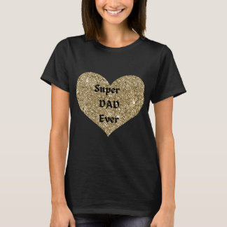 toppen pappa någonsin t shirt