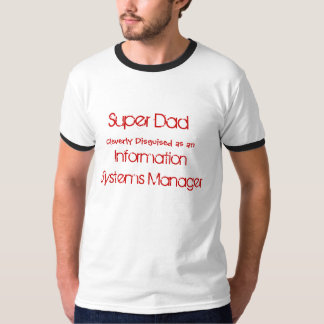 Toppen pappa som förställas Cleverly som, T Shirt