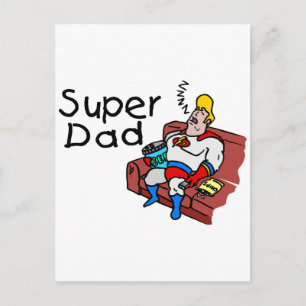 Toppen Pappa (Spipande) Vykort