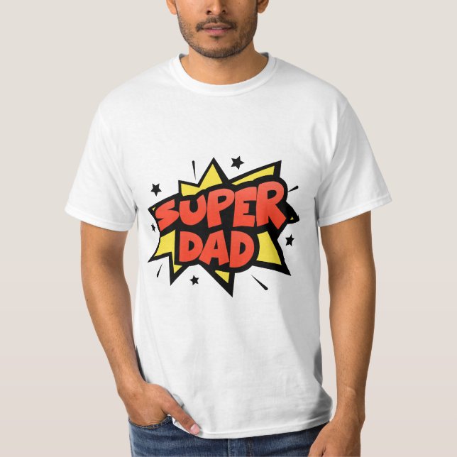 Toppen Pappa T-shirt (Framsida)