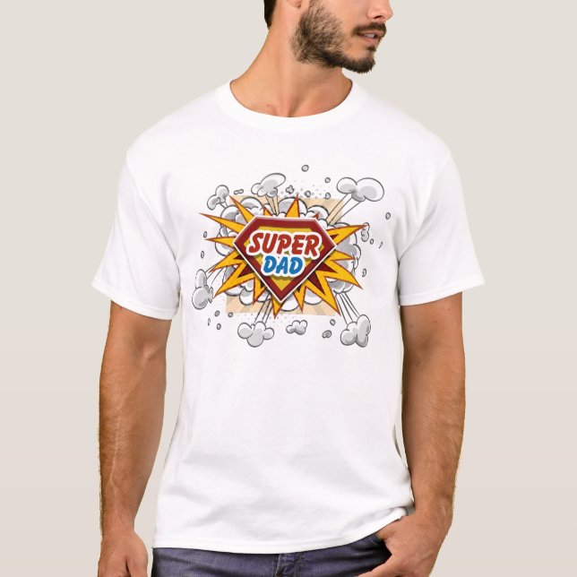 Toppen pappa! tee shirt (Framsida)
