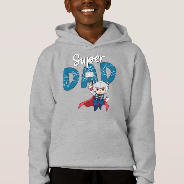 Toppen Pappa Thunder T Shirt (Framsida)