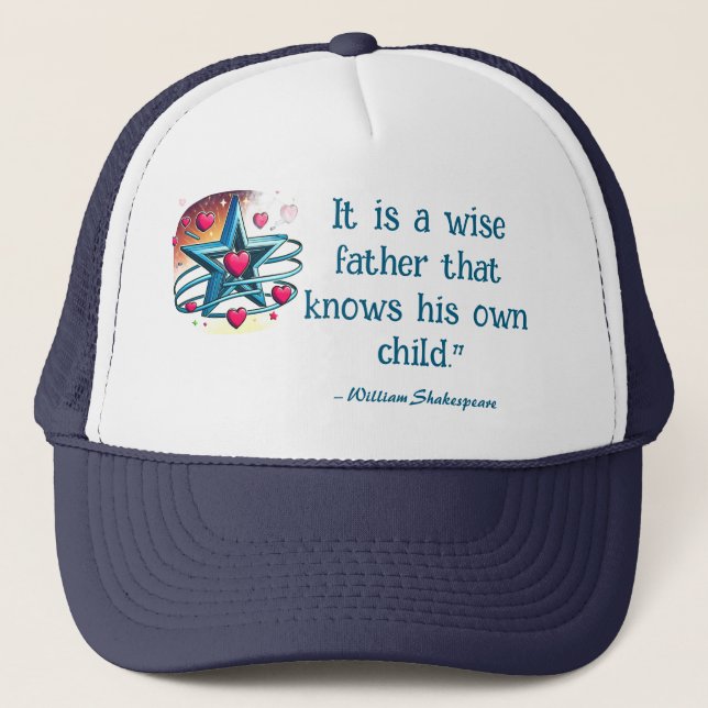 Toppen Pappa - Truckerkepsen Stjärna och hörn Keps (Framsida)