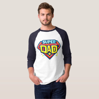 Toppen Pappa - Ultimate Hero Raglan T-Shirt