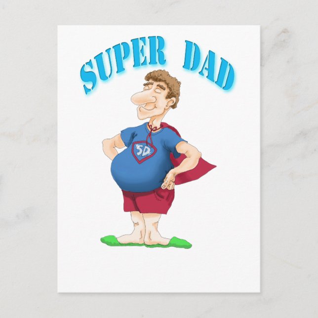 Toppen Pappa Vykort (Framsida)