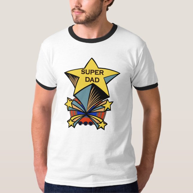 Toppen pappat-skjorta t-shirt (Framsida)