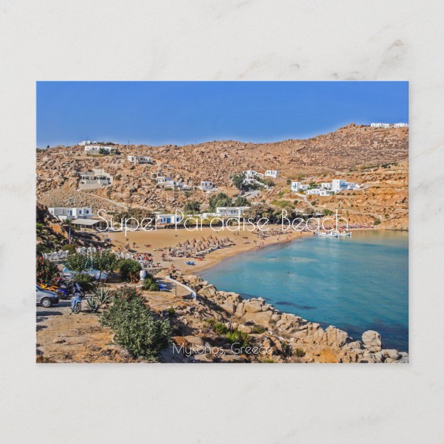 Toppen Paradise Beach Vykort (Framsida)