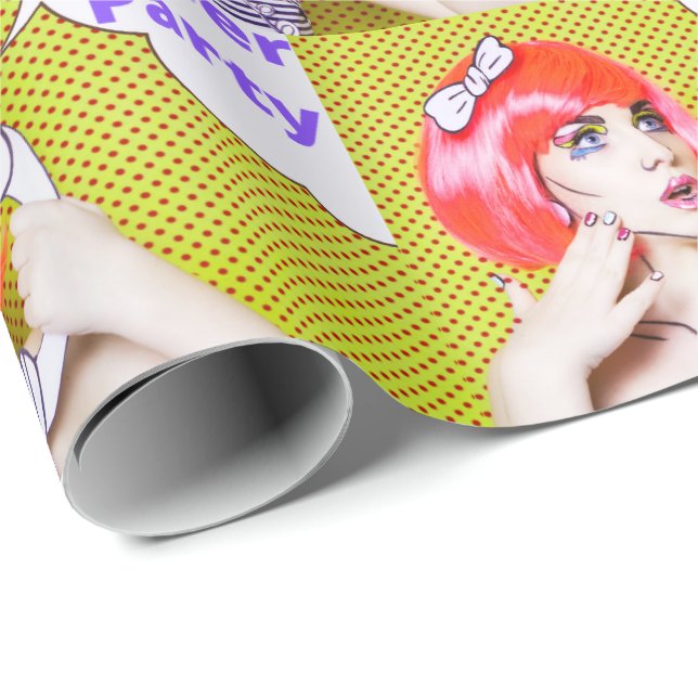 Toppen Party Presentpapper (Rullad Hörn)