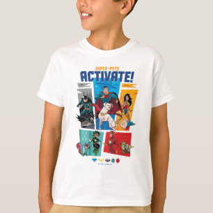 Toppen-Pets & Justice League - Aktivera! T Shirt