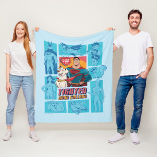 Toppen-Pets & Justice League - Tighars Your Collar Fleecefilt