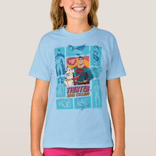 Toppen-Pets & Justice League - Tighars Your Collar T Shirt