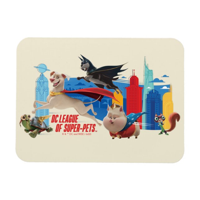 Toppen-Pets Patroll Metropolis Magnet (Horisontell)