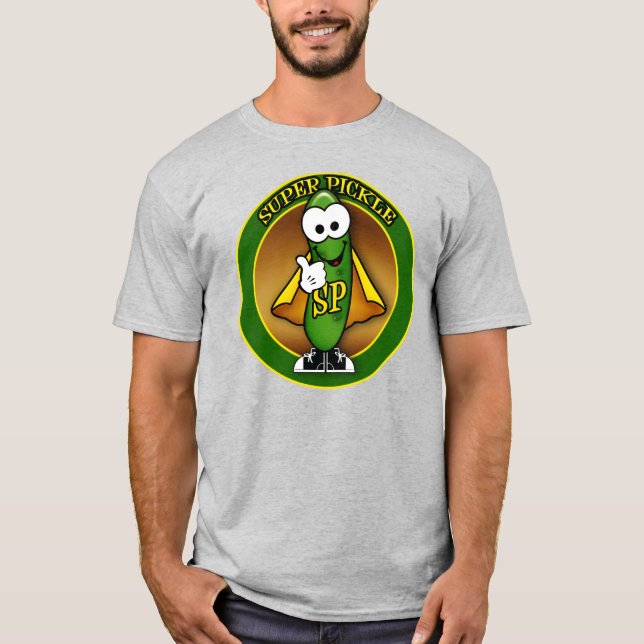 Toppen Pickle Hero Shirt T Shirt (Framsida)