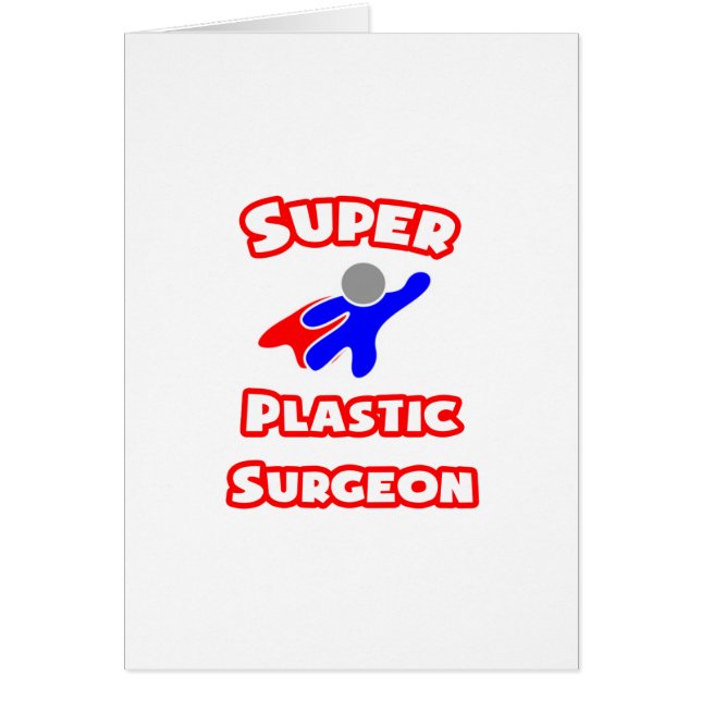 Toppen Plastic Surgeon Hälsningskort (Framsidan)