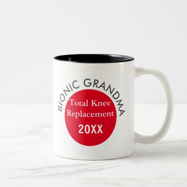 Toppen plocka! Bionic GRANDMA (knäbyte) mugg (Höger)