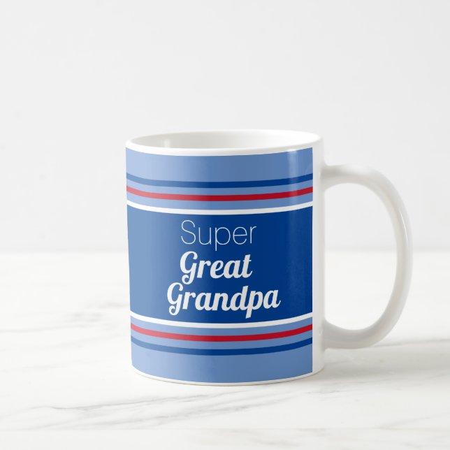 Toppen plocka! Toppen Underbar morfar mugg (Höger)