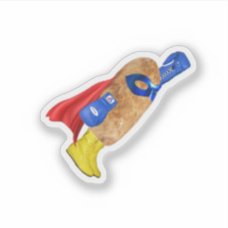 Toppen Potato Sticker Klistermärken
