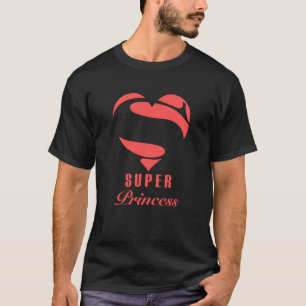 Toppen princess Superhjälte Familjens juldräkt T Shirt