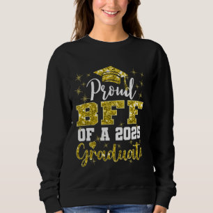 Toppen Proud Bff från 2025 Student Senior Studente T Shirt