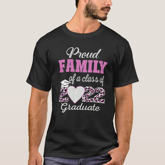 Toppen Proud-familjen i familjen Student 2022 T Shirt (Framsida)