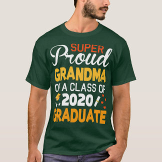 Toppen Proud Grandma of an Class of 2020 Student S T Shirt