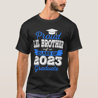 Toppen Proud Little Brother från 2023 Student Awes T Shirt