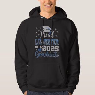 Toppen Proud Little Sister från 2025 Student Fanta Hoodie