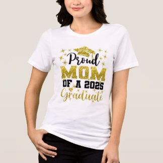 Toppen Proud Mamma av 2025 Student högre Studenten T Shirt