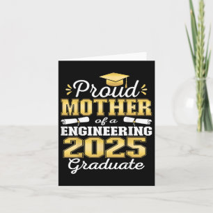 Toppen Proud Mor of 2025 Engineering Student Fa Kort
