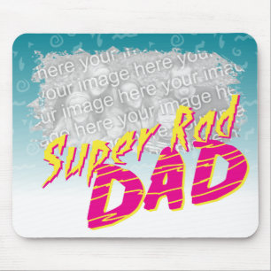 Toppen Rad-pappa Customizeable Mousepad Musmatta