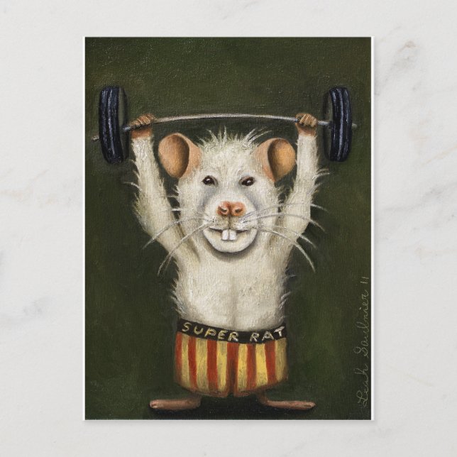 Toppen Råtta Vykort (Framsida)