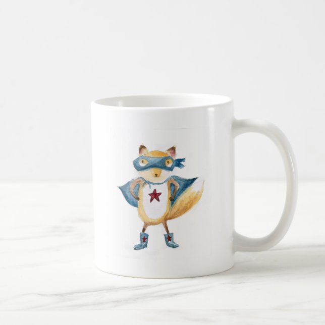 Toppen räv! kaffemugg (Höger)
