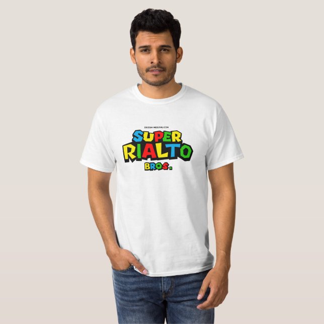Toppen Rialto Bros. T Shirt (Hel framsida)