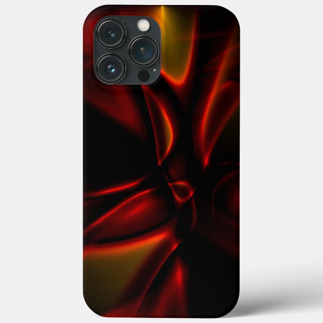 Toppen röd konstig delar i silke till mistton (Baksida)