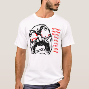 toppen rofl för ursinneansiktememe t-shirt