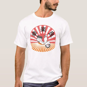 Toppen rolig lycklig cykelMelangeutslagsplats Tee Shirt