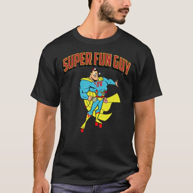 Toppen Roligt Guy Classic T-Shirt (Framsida)