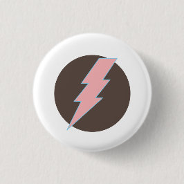 Toppen rosa Thunderbolt Knapp