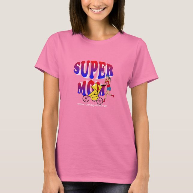 Toppen Running Mamma T-shirt (Framsida)