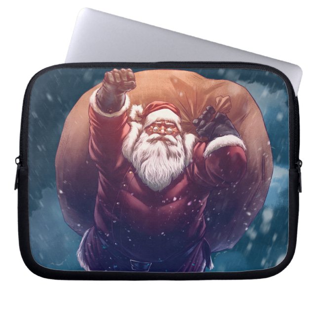Toppen Santa Laptop Fodral (Framsidan)