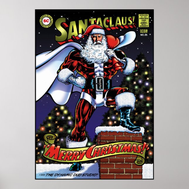 Toppen Santa Poster (Framsidan)