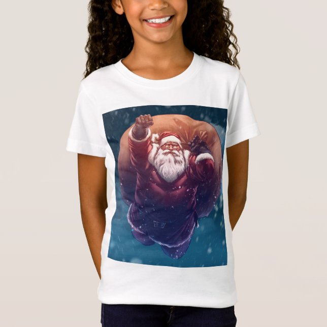 Toppen Santa T Shirt (Framsida)